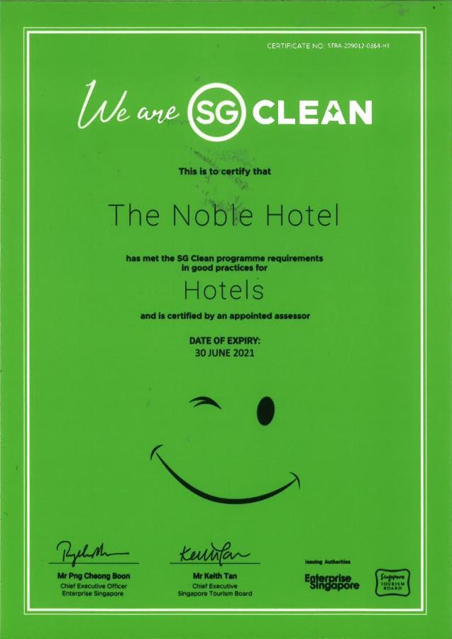 Noble Hotel Express, Check In 10Pm, Check Out 9Am Singapur Zewnętrze zdjęcie